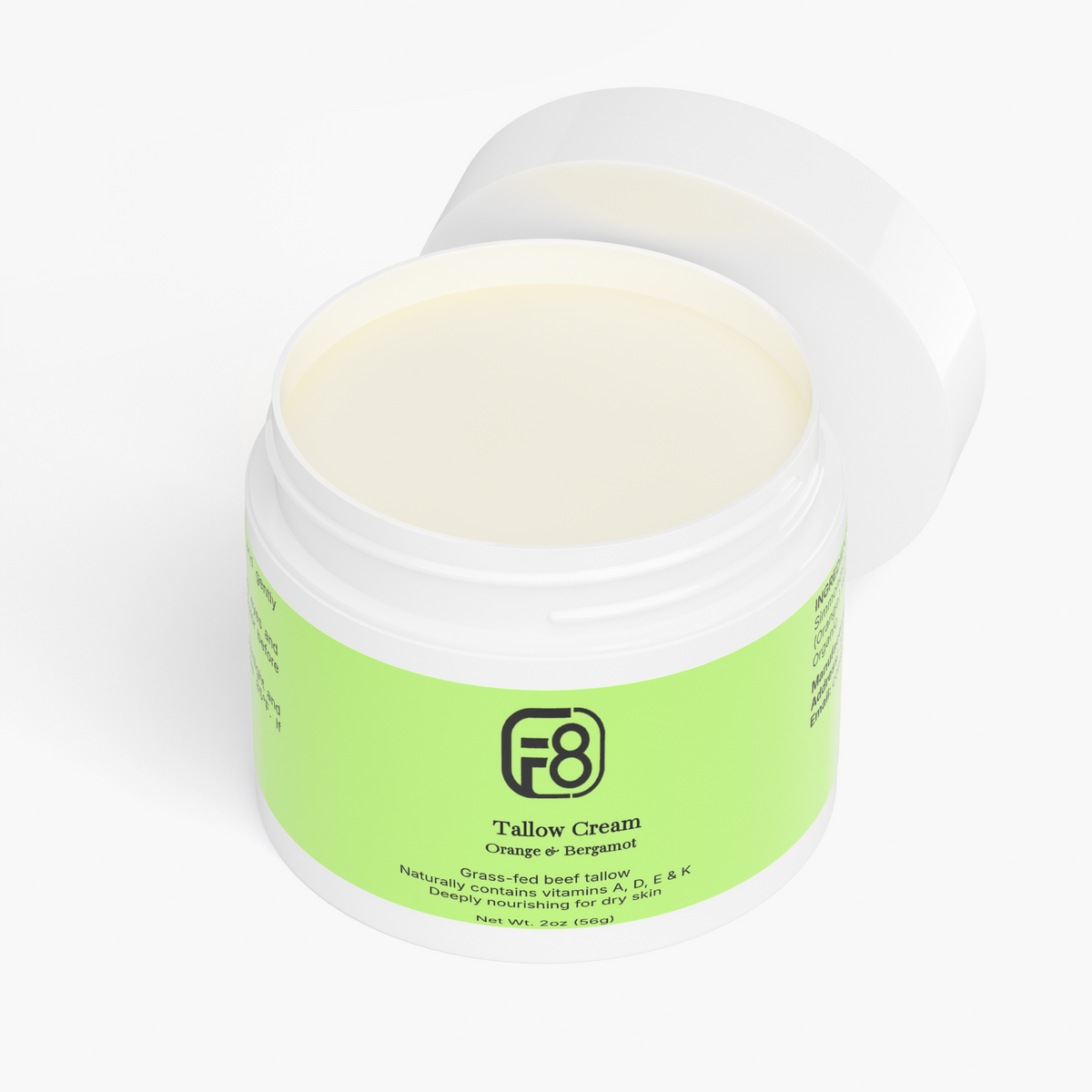 Fortune-8 Grass-Fed Tallow Face & Body Cream | 2 oz