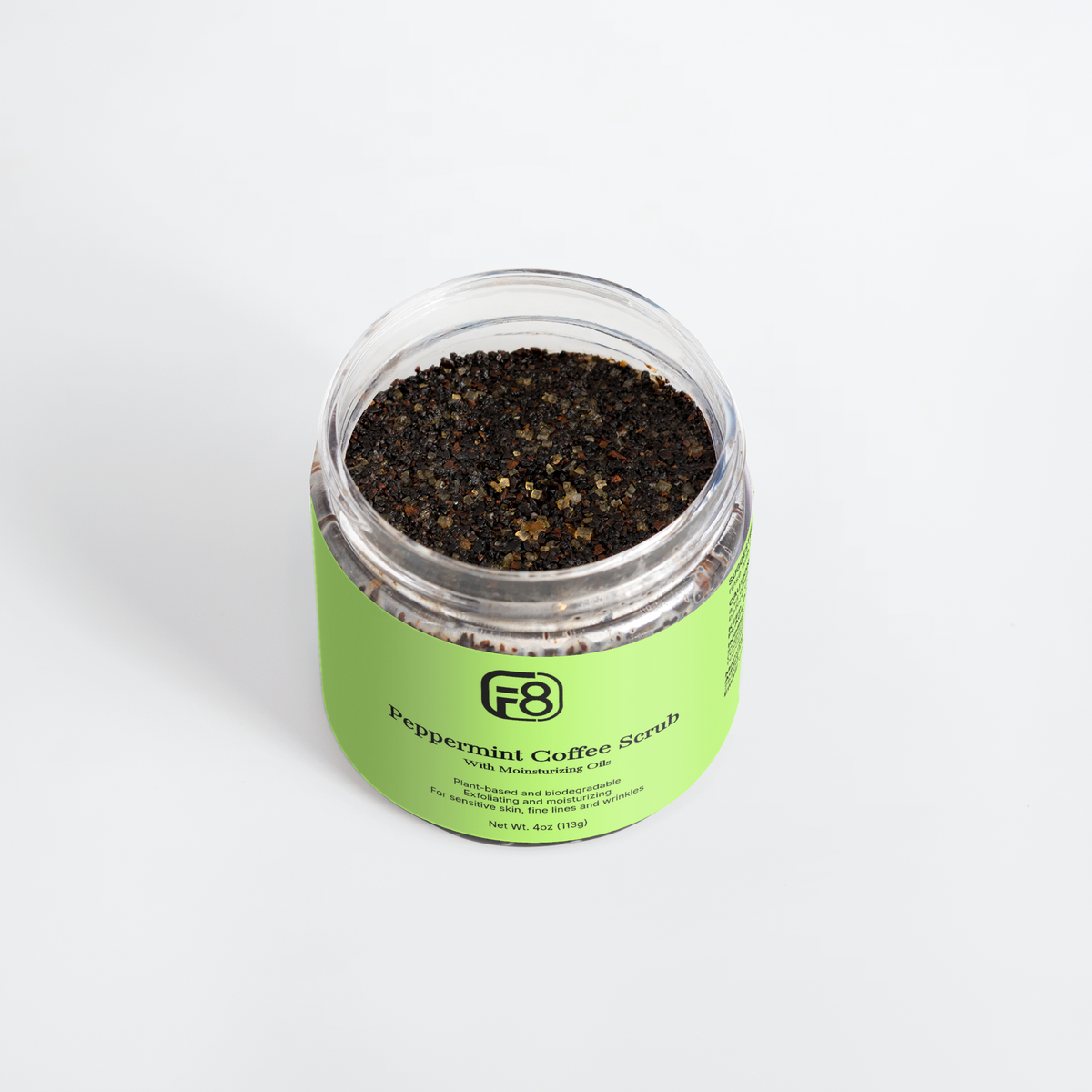 Fortune-8 Peppermint Coffee Body Scrub – 4 oz