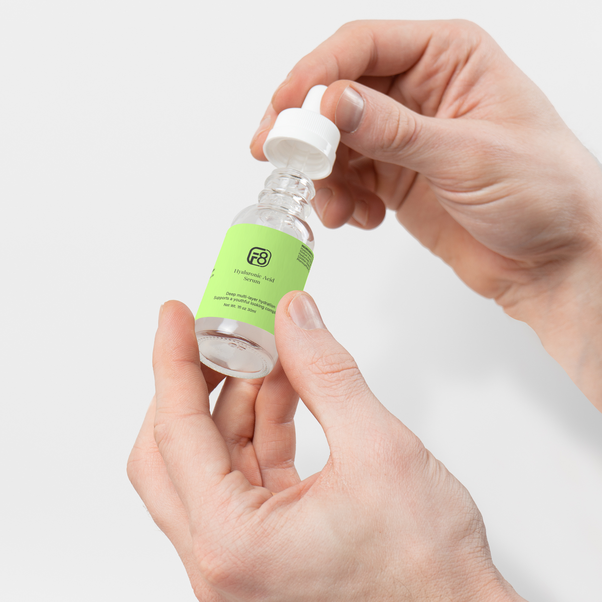 Fortune-8 Hydro-Glow Hyaluronic Acid Serum – 30 mL
