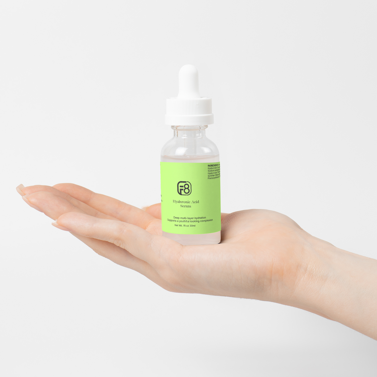 Fortune-8 Hydro-Glow Hyaluronic Acid Serum – 30 mL