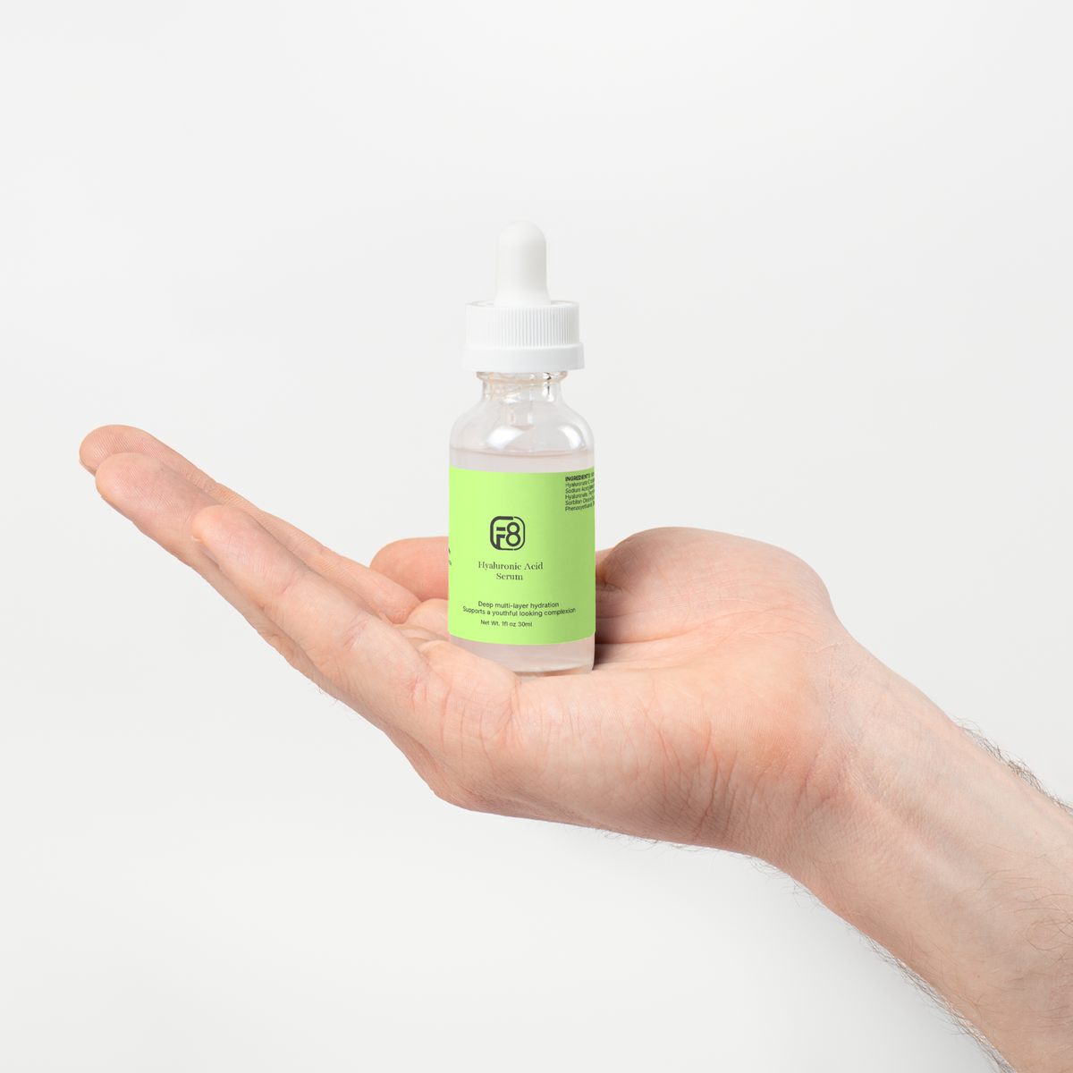 Fortune-8 Hydro-Glow Hyaluronic Acid Serum – 30 mL